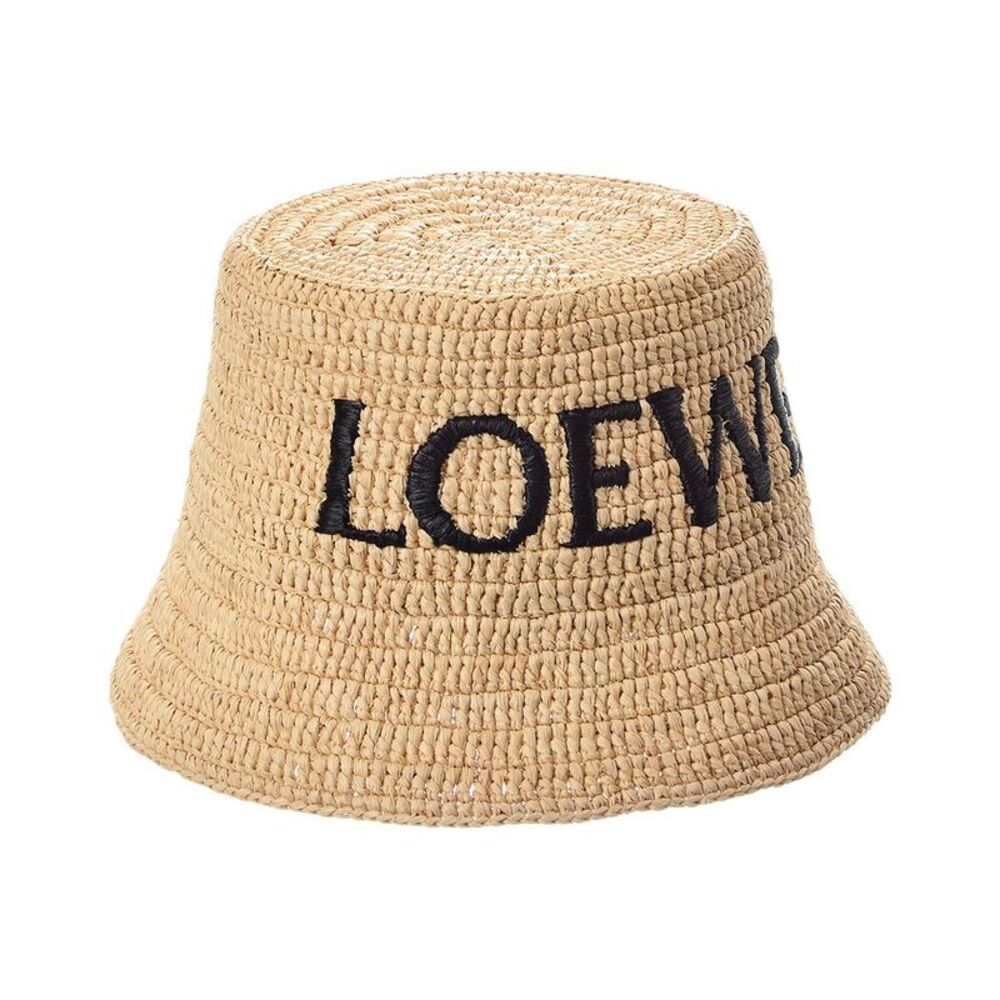Loewe Raffia Bucket Hat